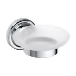 RETRO Mydelniczka szklana chrom połysk 144308022