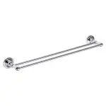 RETRO Wieszak na ręcznik podwójny 60 cm chrom połysk 144304052