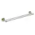 RETRO Wieszak na ręcznik podwójny 60 cm chrom-złoto 144204058.webp