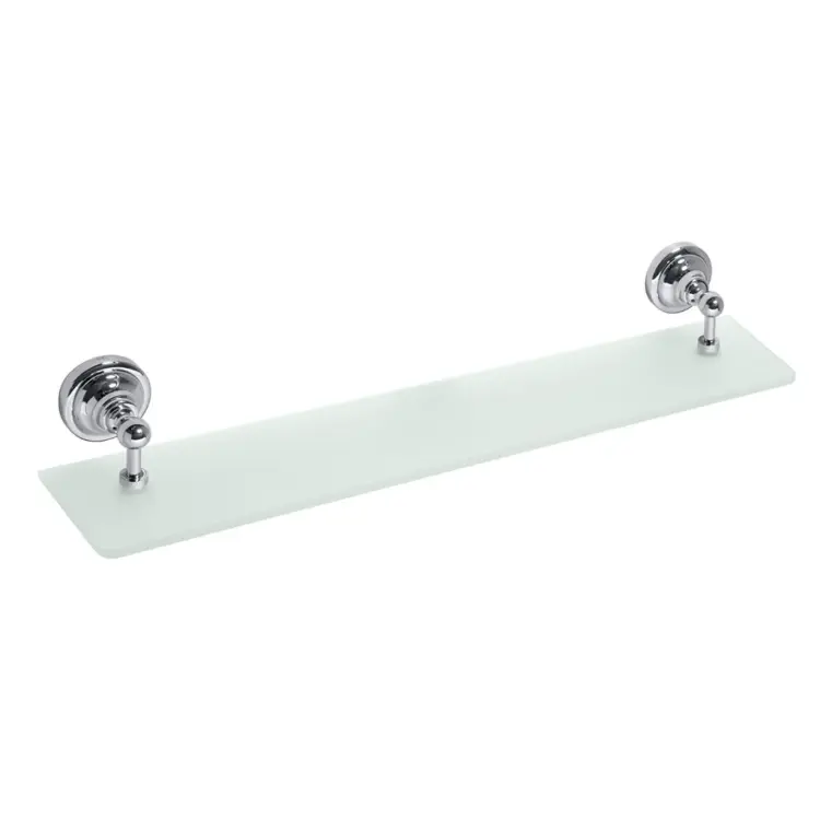 RETRO Półka szklana 60 cm chrom połysk 144302242.webp