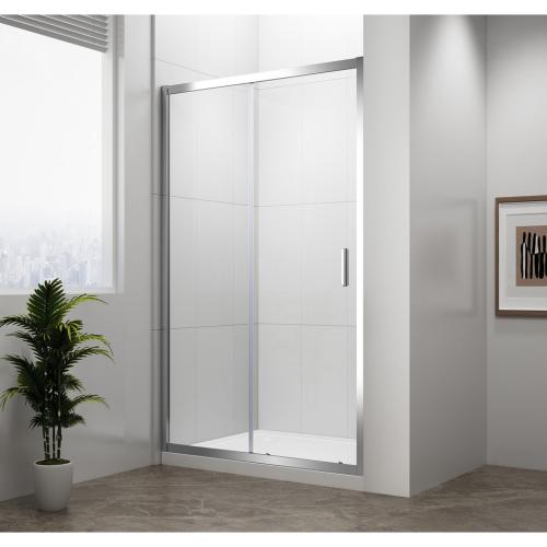 EASY drzwi prysznicowe do wnęki przesuwne 130x190 cm, szkło czyste EL1315