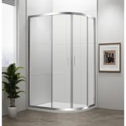 EASY kabina prysznicowa narożna półokrągła 900x800 mm EL2815