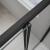 EASY BLACK kabina prysznicowa 1500x800 mm drzwi przesuwne wariant L/P EL1515B-02 listwa
