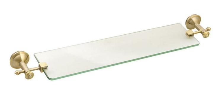 ASTOR Półka szklana 650 mm brąz 1326-15