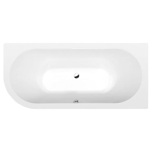 VIVA R wanna asymetryczna 175x80x47 cm, biały mat (prawa) 78119.11
