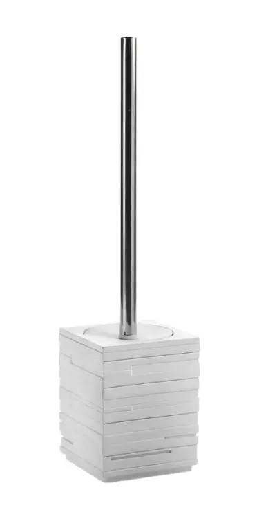 QUADROTTO Szczotka WC stojąca, biała QU3303