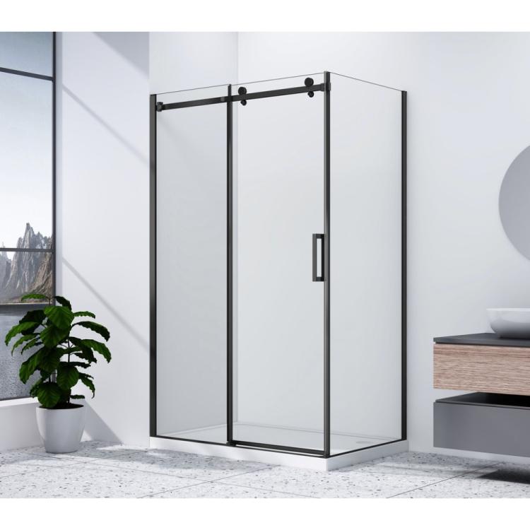 DRAGON BLACK kabina prysznicowa prostokątna 1400x900 mm, wariant L/P GD4614B-02