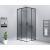 SIGMA SIMPLY BLACK kabina prysznicowa prostokątna 1000x900 mm, instalacja L/R wejście z rogu, szkło brick GS2410B-03