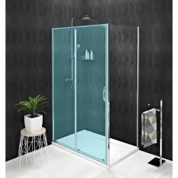 SIGMA SIMPLY Ścianka prysznicowa boczna 70x190 cm szkło czyste GS3170