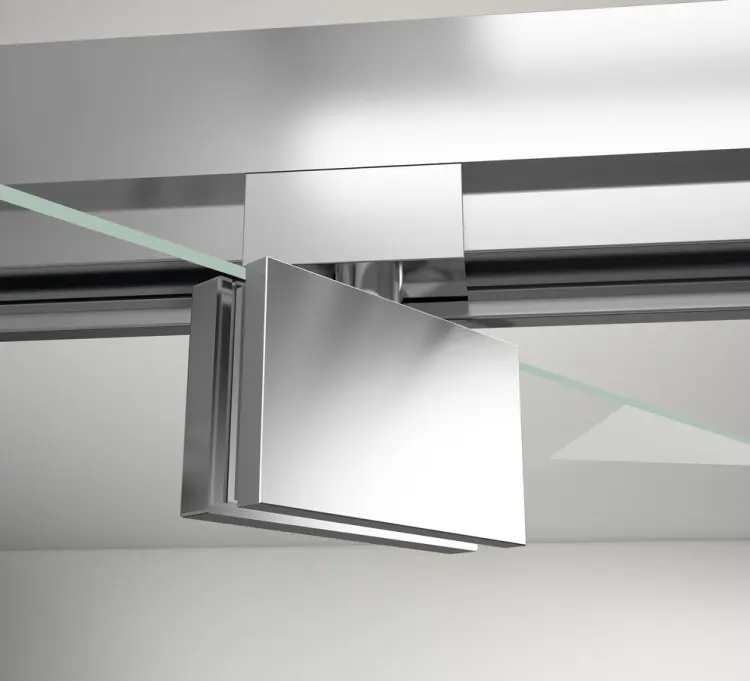 SIGMA SIMPLY Kabina prysznicowa 90x100x190 cm, drzwi obrotowe L/P szkło matowe Brick GS3899GS4310 zdjęcie