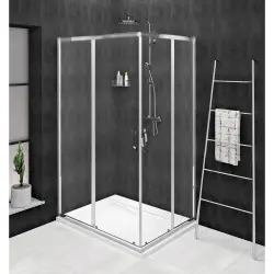 SIGMA SIMPLY Kabina prysznicowa narożna prostokątna 110x90x190 cm szkło czyste GS2111-03
