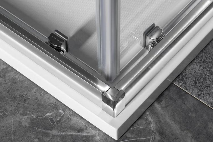 SIGMA SIMPLY Kabina prysznicowa narożna prostokątna 110x100x190 cm szkło czyste GS2111-02  - z bliska