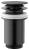 Korek do umywalek uniwersalny 5/4“, klik-klak, duży grzybek, max 80mm, czarny mat 7533.370.5X