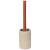 CRAFT szczotka WC do postawienia, beżowy/drewno 8568