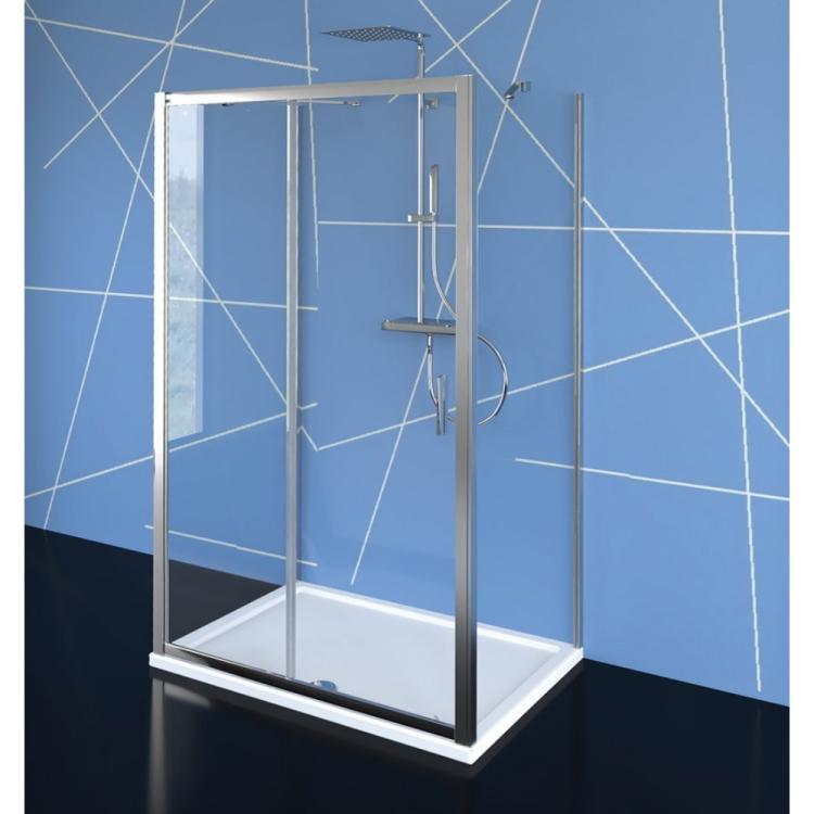 EASY kabina prysznicowa przyścienna 100x80x190 cm, wariant L/P szkło czyste EL1015EL3215EL3215
