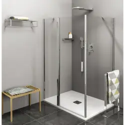 ZOOM  kabina prysznicowa prostokątna 150x90x190 cm wariant L/P 	ZL1315ZL3290