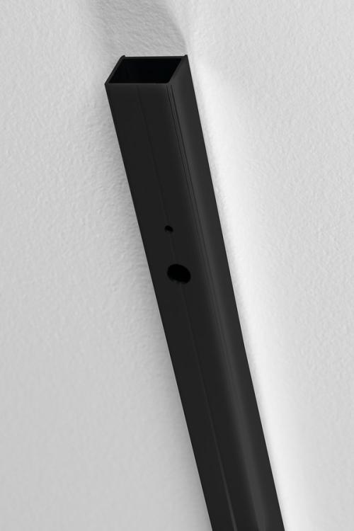 ZOOM BLACK profil poszerzający do obrotowego profilu ściennego, 20 mm ZL920B z bliska