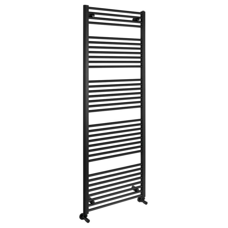 DIRECT Grzejnik łazienkowy 600x1680 mm, 1013 W, czarny mat ILR66B
