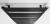 DIRECT Grzejnik łazienkowy 600x1680 mm, 1013 W, czarny mat ILR66B z góry