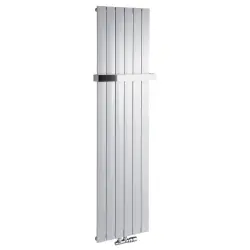 COLONNA Grzejnik łazienkowy dekoracyjny metaliczny srebrny 910 W 450x1800 mm IR145