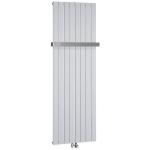 COLONNA Grzejnik łazienkowy dekoracyjny metaliczny srebrny 1205 W 602x1800 mm IR146