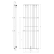 COLONNA Grzejnik łazienkowy dekoracyjny 602x1800 mm 1205 W piaskowiec IR149S rysunek