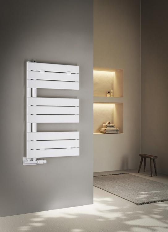 MYTHOS grzejnik łazienkowy 500x830mm, 374W, biały LLM508W wizualizacja