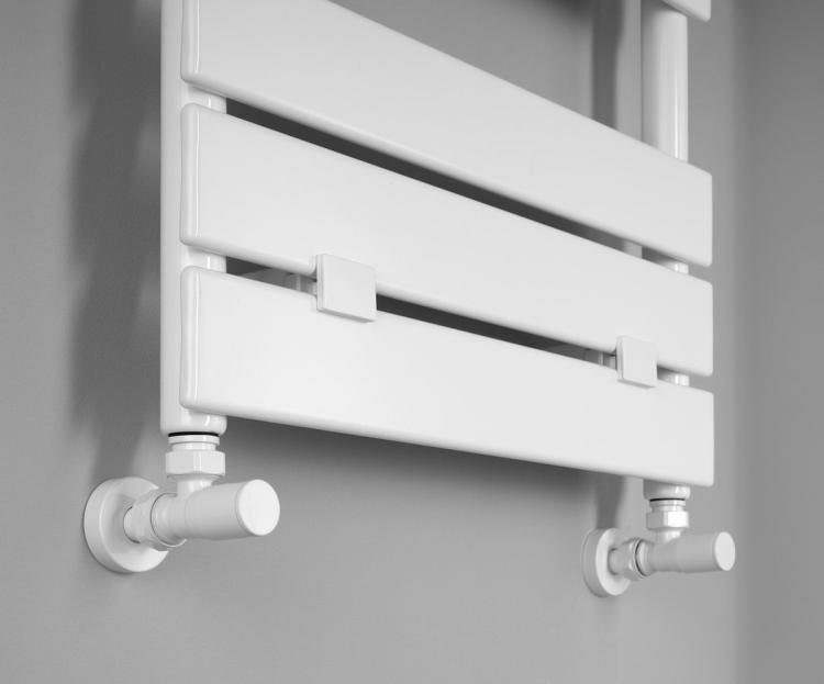 BONDECO grzejnik łazienkowy 500x1266 mm, 577 W, biały DC512W podłączenie