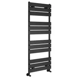 BONDECO grzejnik łazienkowy 500x1266 mm, 577 W,  czarny mat 	DC512B