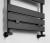 BONDECO grzejnik łazienkowy 500x1266 mm, 577 W, czarny mat DC512B PODŁĄCZENIE