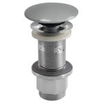 Korek umywalkowy 5/4'', klik-klak, betonowy grzybek, 10-80 mm, szary półpołysk AS917