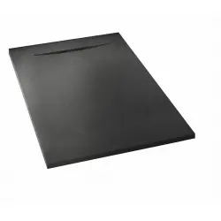 SMC Brodzik starylowy kwadratowy 80x80x2,6 cm  czarny 8080B