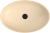 BANERA OVAL umywalka kompozytowa nablatowa, 60x40cm, beż mat 14397.81 z góry