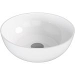 BANERA ROUND umywalka kompozytowa nablatowa, średnica 39 cm, biały 14337
