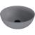 BANERA ROUND umywalka kompozytowa nablatowa, średnica 39 cm, szary mat 14337.31