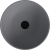 BANERA ROUND umywalka kompozytowa nablatowa, średnica 39 cm, szary mat 14337.31 z góry