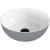 BANERA ROUND umywalka kompozytowa nablatowa, średnica 39 cm, biały/szary mat 14337.32