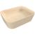 BANERA SQUARE umywalka kompozytowa nablatowa, 50x36 cm, beż mat 14596.81