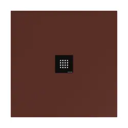 FLEXIA brodzik kompozytowy z możliwością docinania brąz mat 90x90x3cm 71546.71