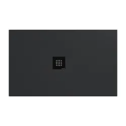 FLEXIA brodzik kompozytowy z możliwością docinania antracyt mat 130x90x3cm 72896.51