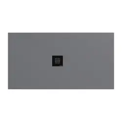 FLEXIA brodzik kompozytowy z możliwością docinania szary mat 150x90 cm 72898.31