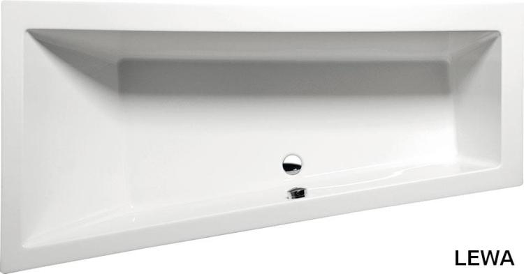 ANDRA Wanna akrylowa asymetryczna 170x90 cm (lewa) 81111