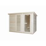 VAASA Sauna zewnętrzna ogrodowa 4-osobowa sucha Fińska  świerk F30310