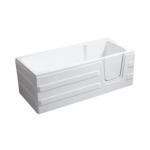 PAROS  wanna z drzwiami z prawej strony, 170x76x61 cm G9026