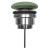 Korek umywalkowy 5/4'', uniwersalny, korek ceramiczny, 5-65 mm, verde mat 923311