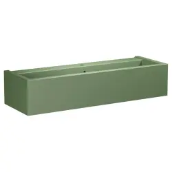 KANAAL umywalka ceramiczna 120x40 cm, verde mat 574211