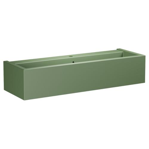 KANAAL umywalka ceramiczna 120x40 cm, verde mat 574211