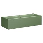 KANAAL umywalka ceramiczna 100x40 cm, verde mat 574311
