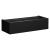 KANAAL umywalka ceramiczna 100x40 cm, czarny mat 574331