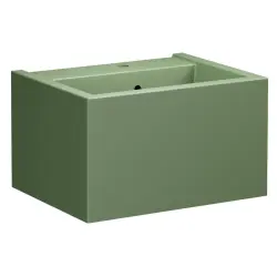 KANAAL umywalka ceramiczna 60x46,5 cm, verde mat 574011